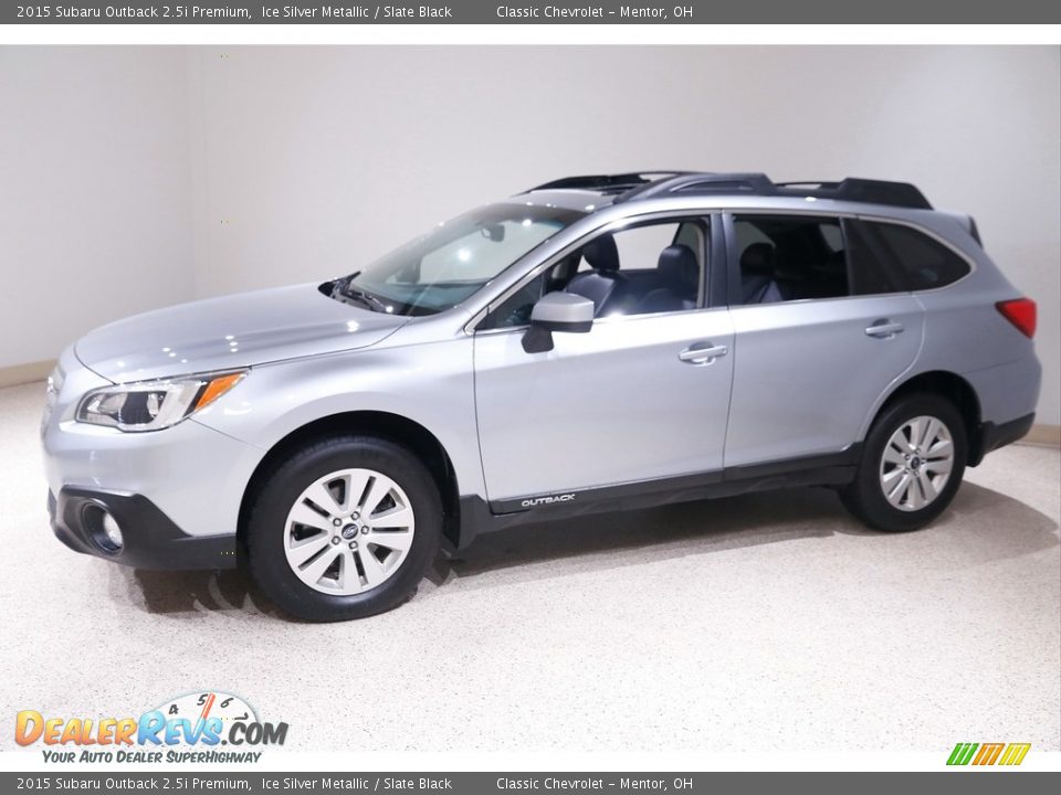 Ice Silver Metallic 2015 Subaru Outback 2.5i Premium Photo #3