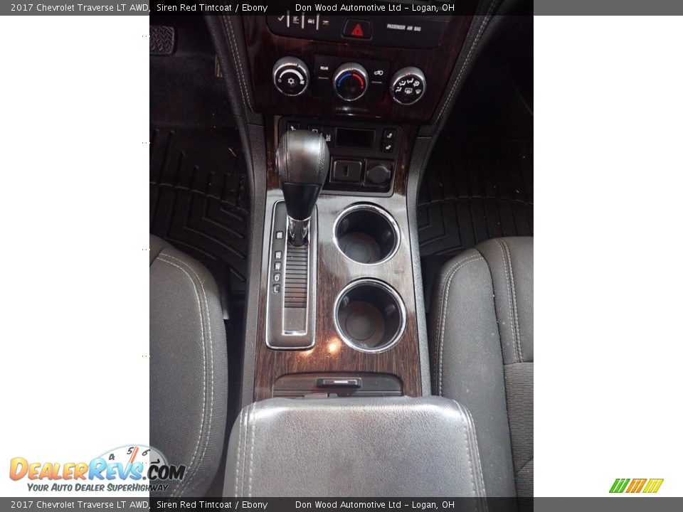 2017 Chevrolet Traverse LT AWD Siren Red Tintcoat / Ebony Photo #29