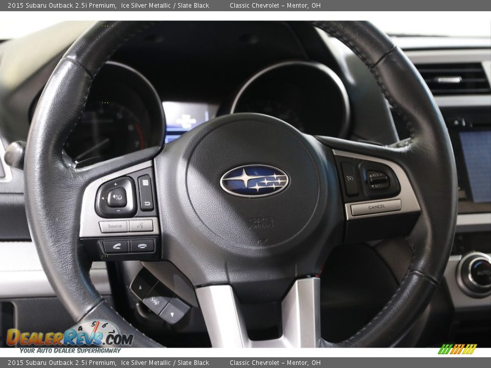 2015 Subaru Outback 2.5i Premium Steering Wheel Photo #7