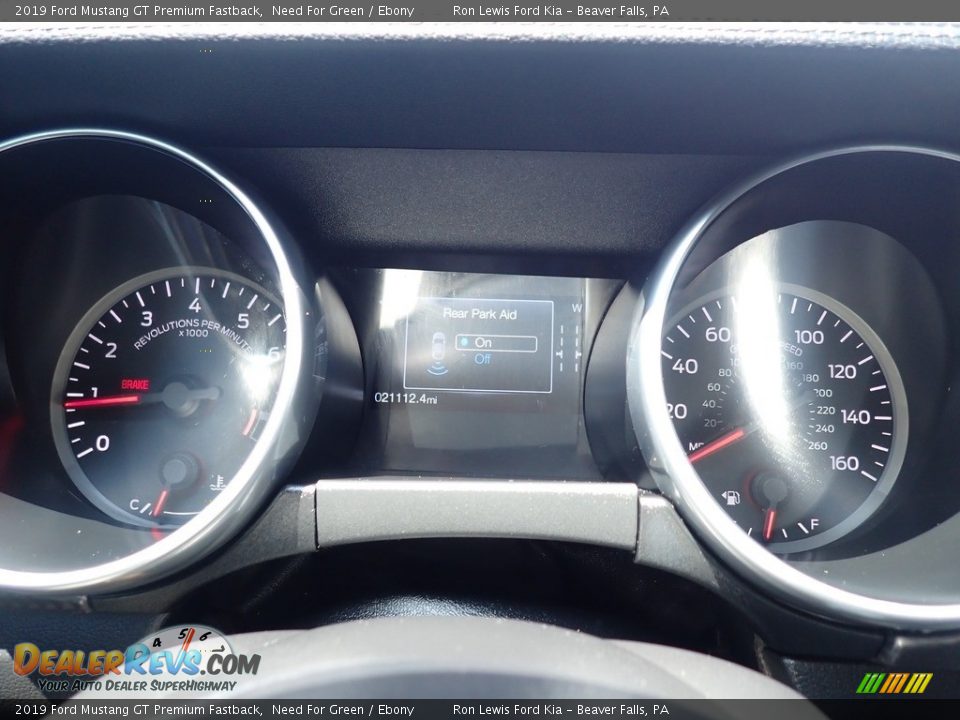 2019 Ford Mustang GT Premium Fastback Gauges Photo #18
