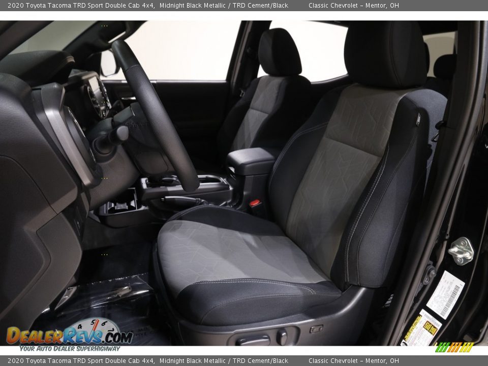 Front Seat of 2020 Toyota Tacoma TRD Sport Double Cab 4x4 Photo #5