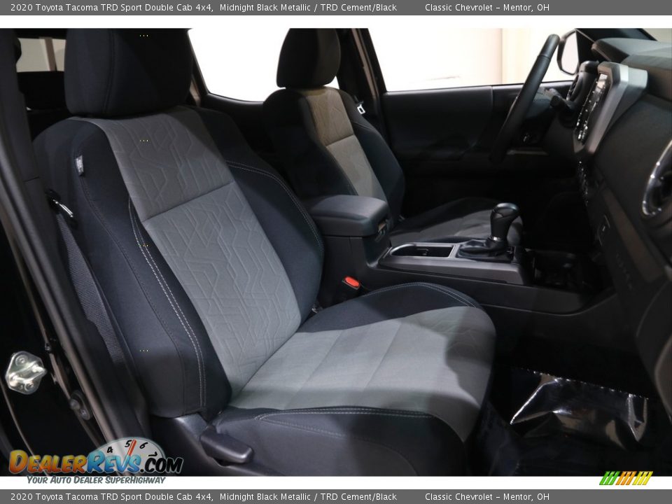 Front Seat of 2020 Toyota Tacoma TRD Sport Double Cab 4x4 Photo #13