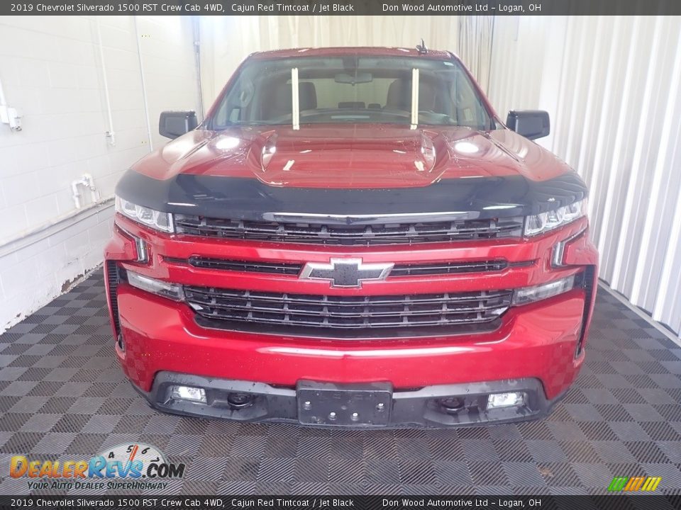 2019 Chevrolet Silverado 1500 RST Crew Cab 4WD Cajun Red Tintcoat / Jet Black Photo #5