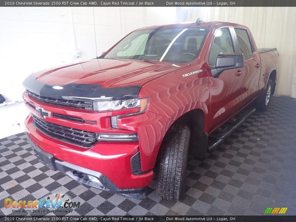 2019 Chevrolet Silverado 1500 RST Crew Cab 4WD Cajun Red Tintcoat / Jet Black Photo #8