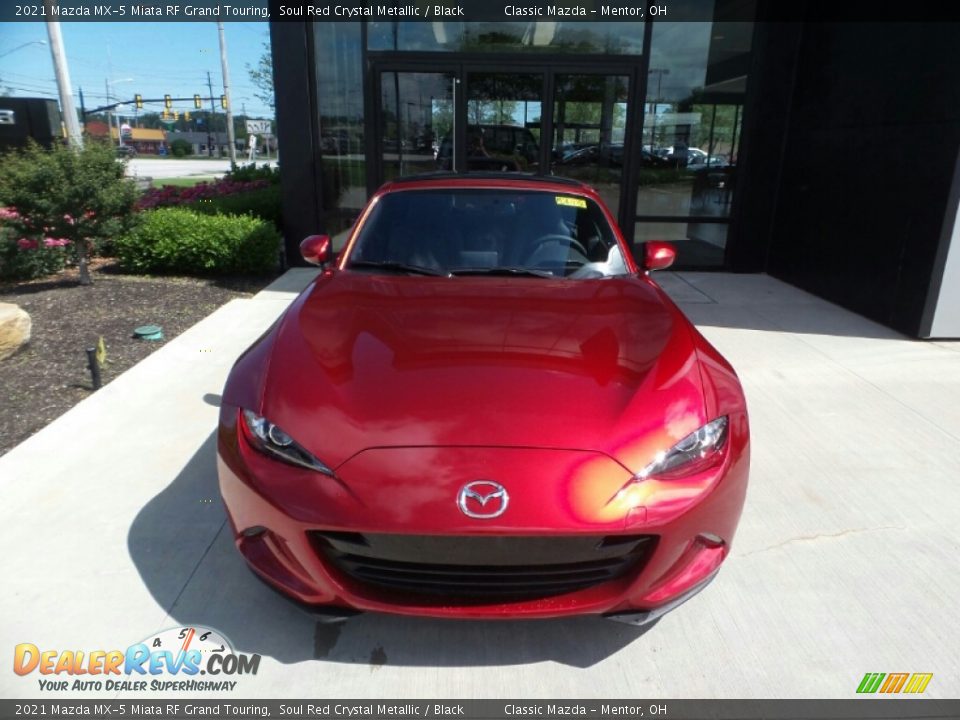 2021 Mazda MX-5 Miata RF Grand Touring Soul Red Crystal Metallic / Black Photo #2