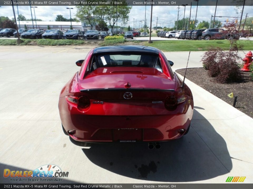 2021 Mazda MX-5 Miata RF Grand Touring Soul Red Crystal Metallic / Black Photo #4