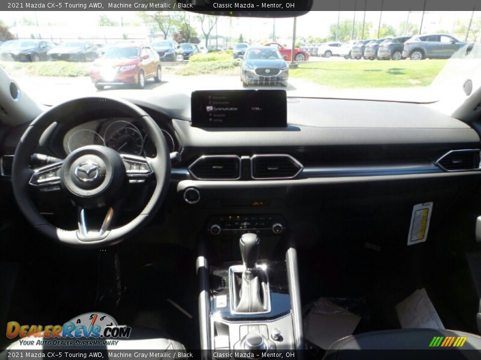 2021 Mazda CX-5 Touring AWD Machine Gray Metallic / Black Photo #3