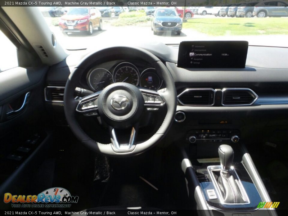 2021 Mazda CX-5 Touring AWD Machine Gray Metallic / Black Photo #4