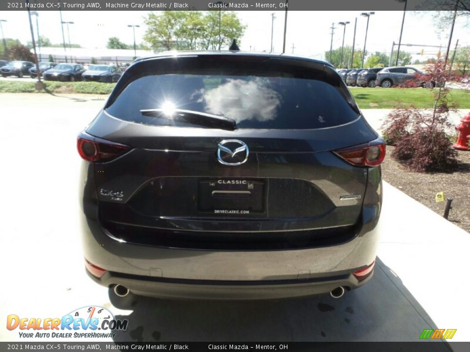 2021 Mazda CX-5 Touring AWD Machine Gray Metallic / Black Photo #5