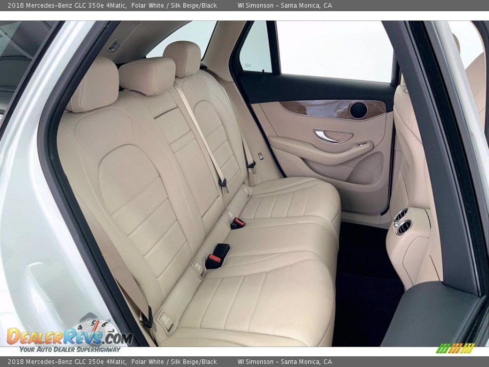 Rear Seat of 2018 Mercedes-Benz GLC 350e 4Matic Photo #19