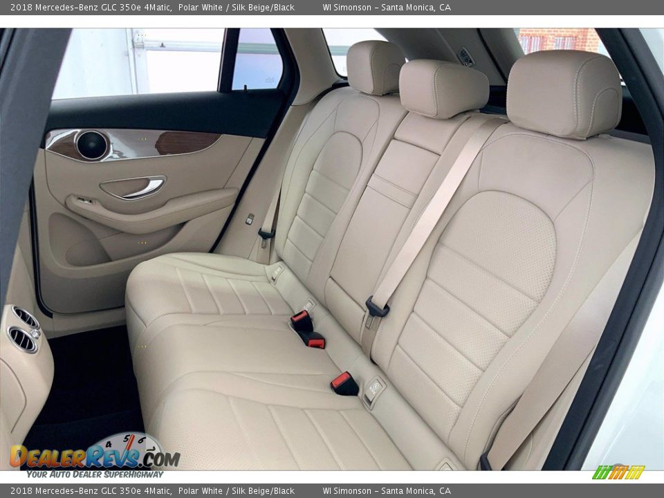 Rear Seat of 2018 Mercedes-Benz GLC 350e 4Matic Photo #20