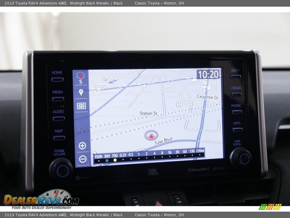 2019 Toyota RAV4 Adventure AWD Midnight Black Metallic / Black Photo #11