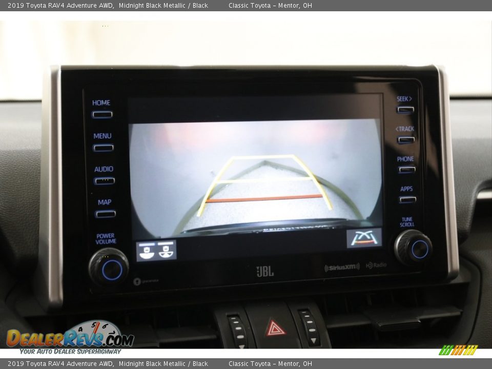2019 Toyota RAV4 Adventure AWD Midnight Black Metallic / Black Photo #12