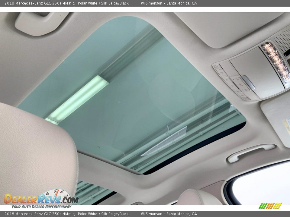 Sunroof of 2018 Mercedes-Benz GLC 350e 4Matic Photo #25