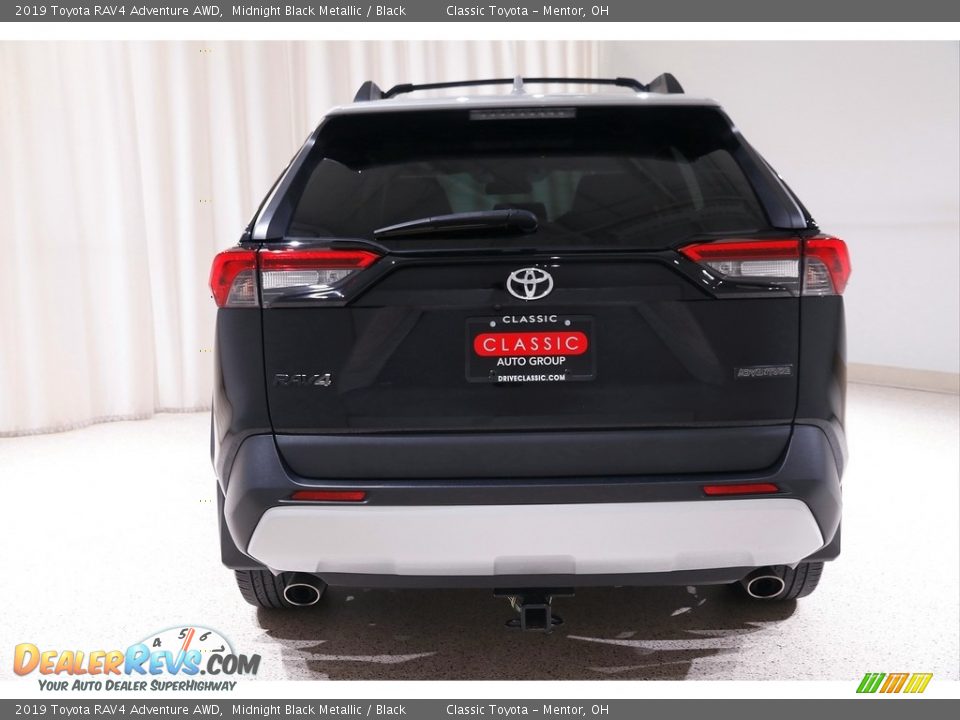 2019 Toyota RAV4 Adventure AWD Midnight Black Metallic / Black Photo #19
