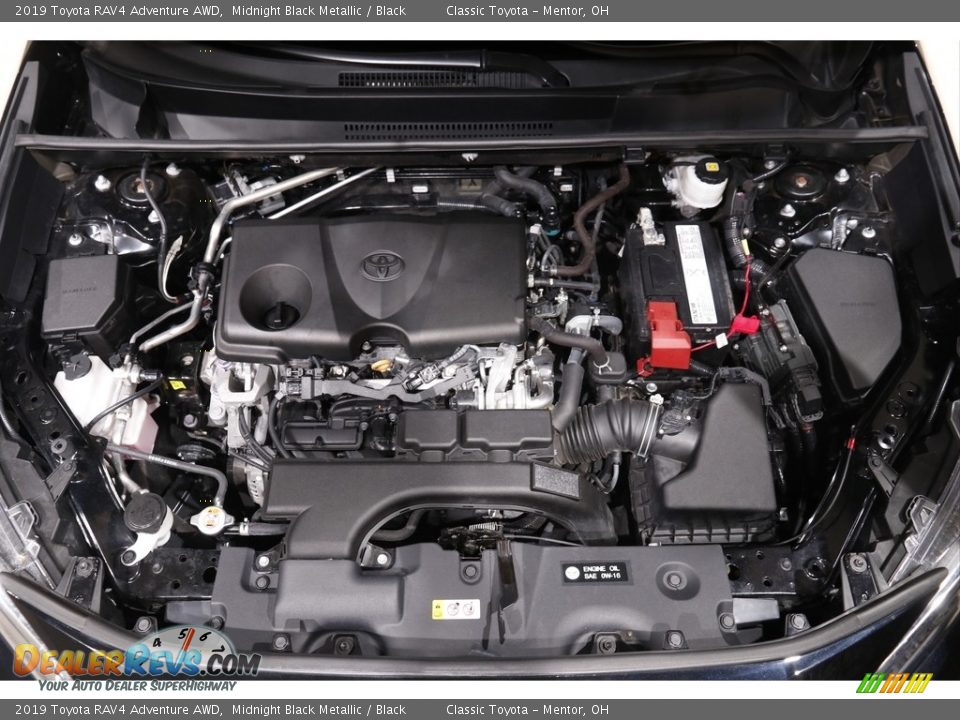 2019 Toyota RAV4 Adventure AWD Midnight Black Metallic / Black Photo #20