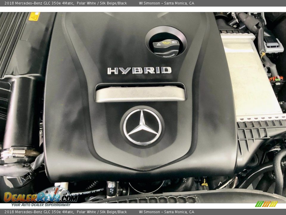 2018 Mercedes-Benz GLC 350e 4Matic 2.0 Liter Turbocharged DOHC 16-Valve VVT 4 Cylinder Gsoline/Electric Plug-In Hybrid Engine Photo #32