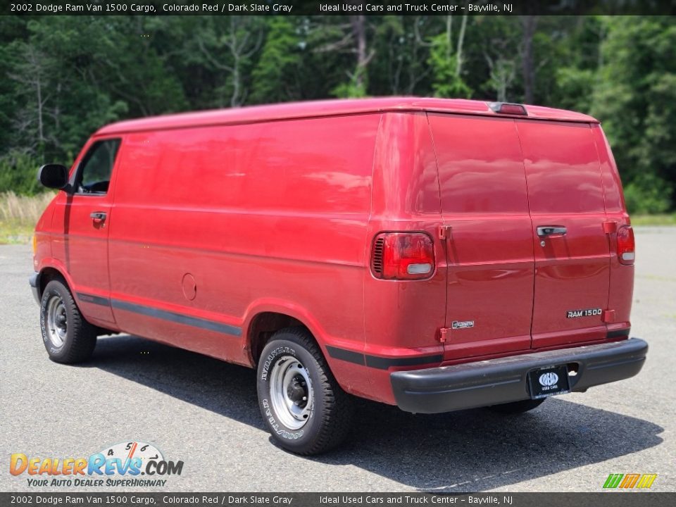 Colorado Red 2002 Dodge Ram Van 1500 Cargo Photo #3