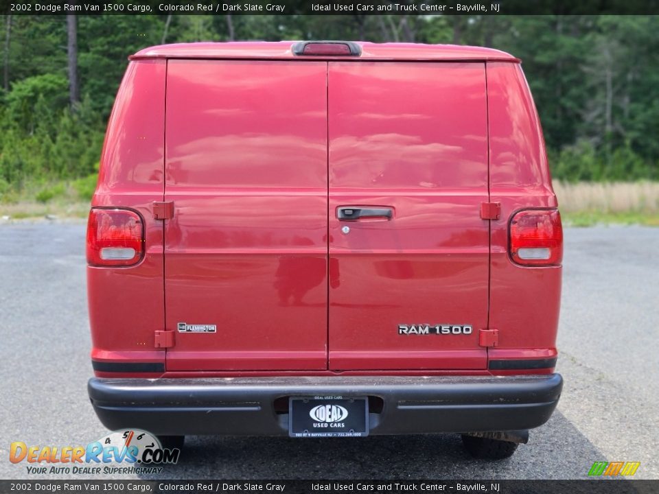 Colorado Red 2002 Dodge Ram Van 1500 Cargo Photo #4