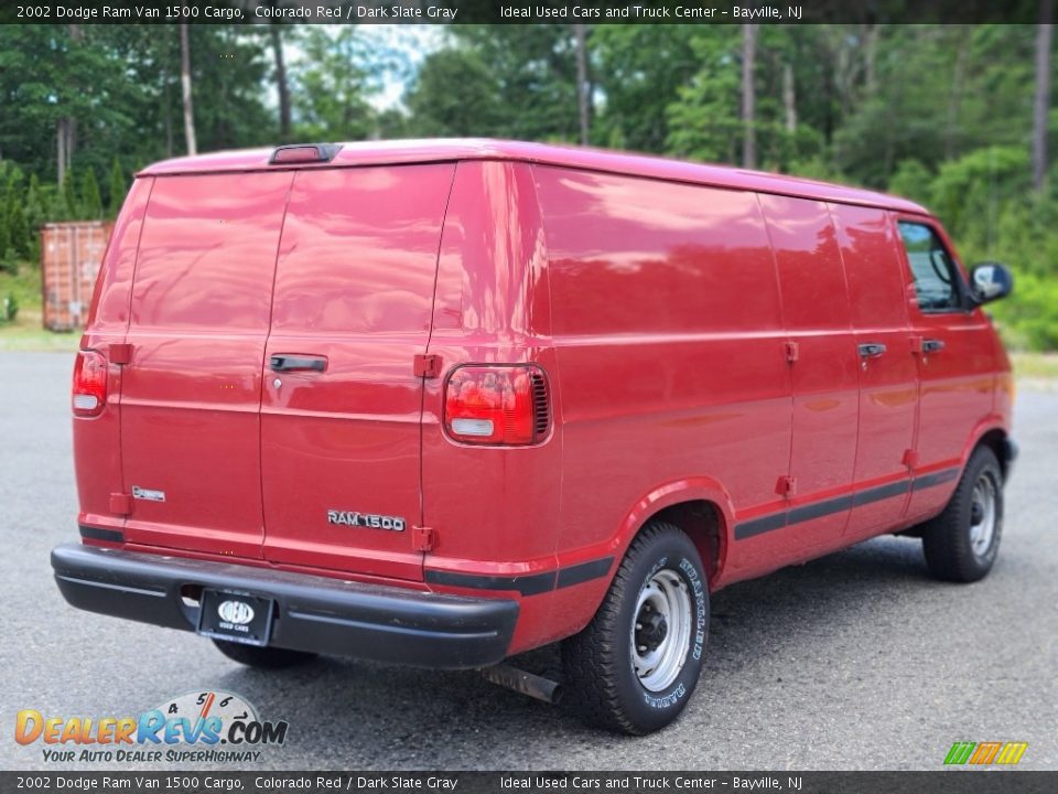 Colorado Red 2002 Dodge Ram Van 1500 Cargo Photo #5