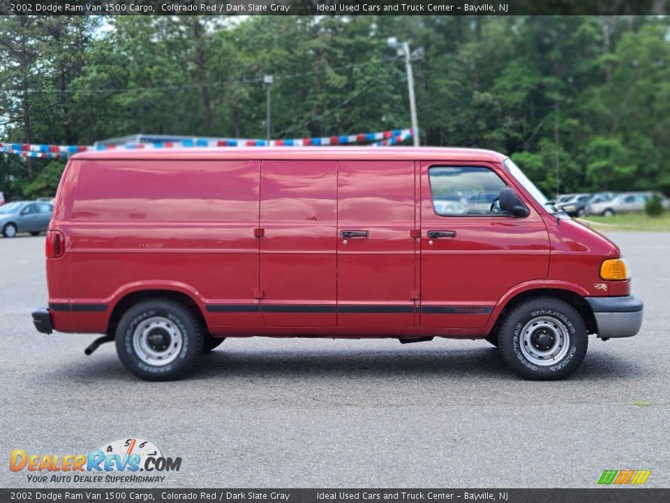 Colorado Red 2002 Dodge Ram Van 1500 Cargo Photo #6