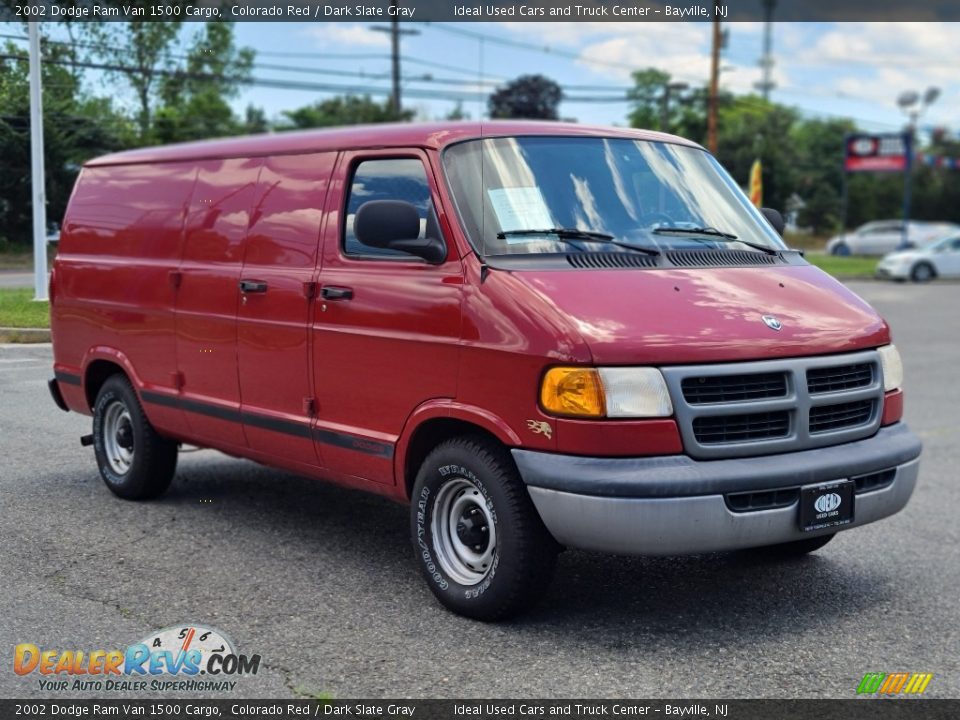 Colorado Red 2002 Dodge Ram Van 1500 Cargo Photo #7