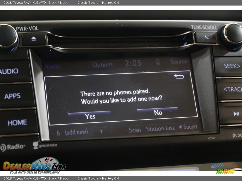 2018 Toyota RAV4 XLE AWD Black / Black Photo #11