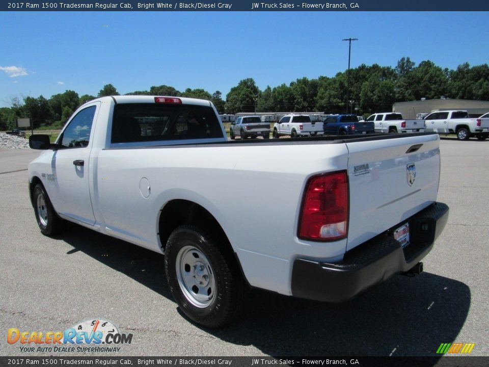 2017 Ram 1500 Tradesman Regular Cab Bright White / Black/Diesel Gray Photo #1