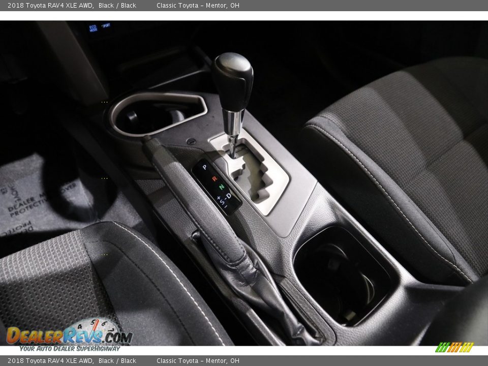 2018 Toyota RAV4 XLE AWD Black / Black Photo #13