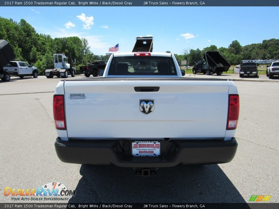 2017 Ram 1500 Tradesman Regular Cab Bright White / Black/Diesel Gray Photo #3