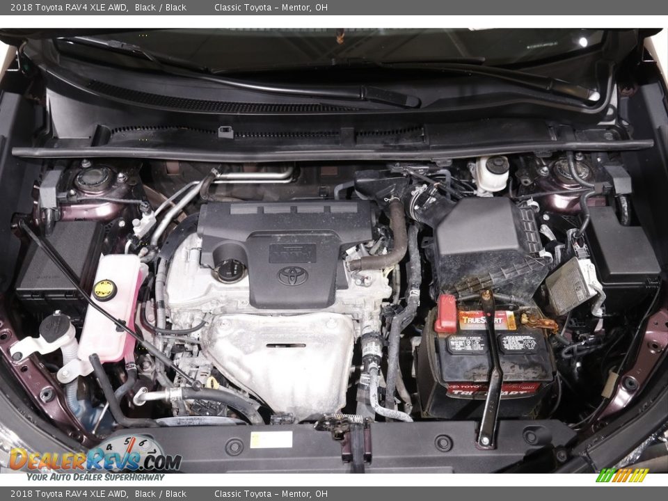2018 Toyota RAV4 XLE AWD Black / Black Photo #18