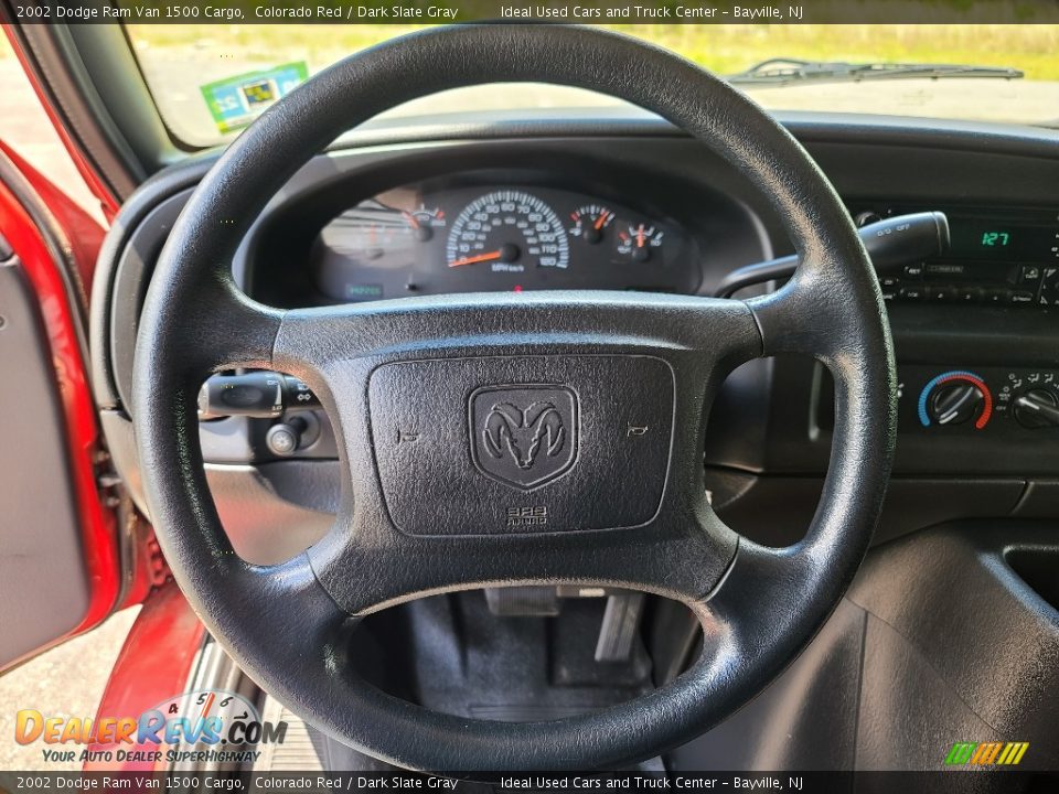 2002 Dodge Ram Van 1500 Cargo Steering Wheel Photo #22