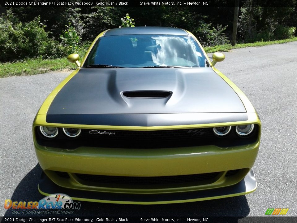 2021 Dodge Challenger R/T Scat Pack Widebody Gold Rush / Black Photo #3