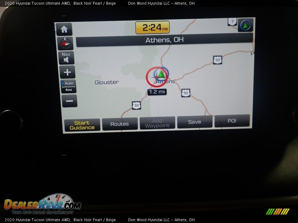 2020 Hyundai Tucson Ultimate AWD Black Noir Pearl / Beige Photo #4