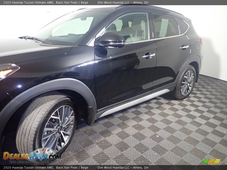 2020 Hyundai Tucson Ultimate AWD Black Noir Pearl / Beige Photo #13