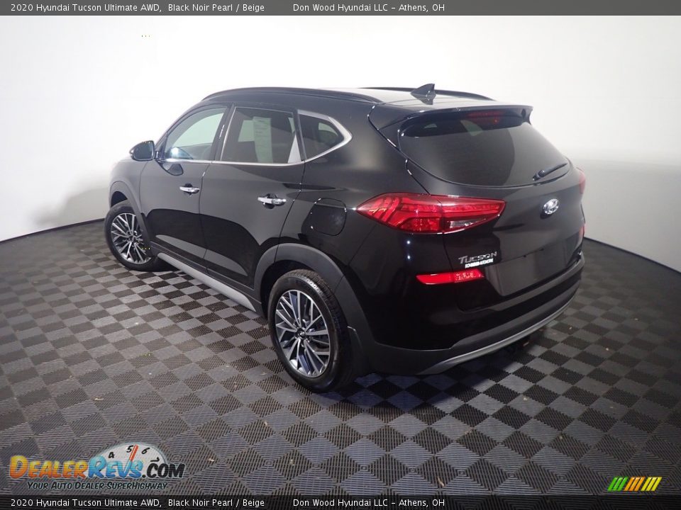 2020 Hyundai Tucson Ultimate AWD Black Noir Pearl / Beige Photo #15