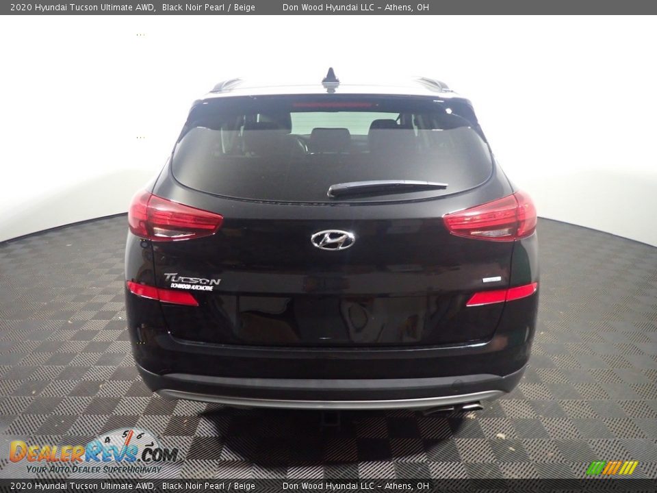 2020 Hyundai Tucson Ultimate AWD Black Noir Pearl / Beige Photo #16