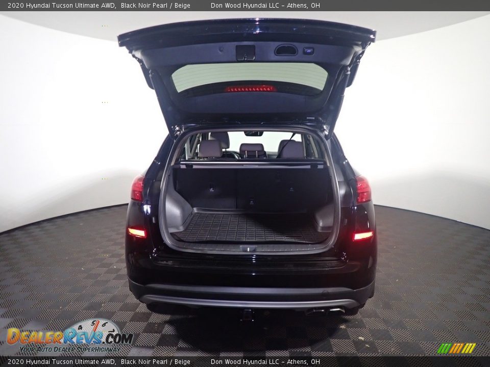 2020 Hyundai Tucson Ultimate AWD Black Noir Pearl / Beige Photo #17