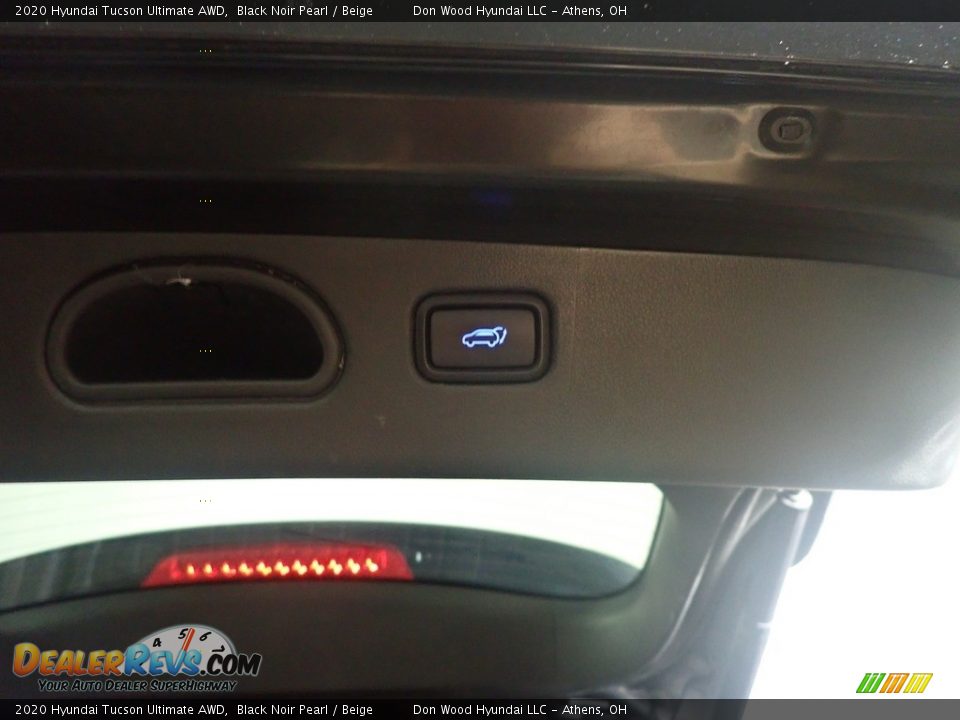 2020 Hyundai Tucson Ultimate AWD Black Noir Pearl / Beige Photo #18
