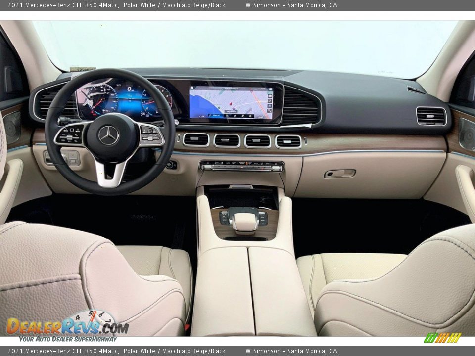 Dashboard of 2021 Mercedes-Benz GLE 350 4Matic Photo #6