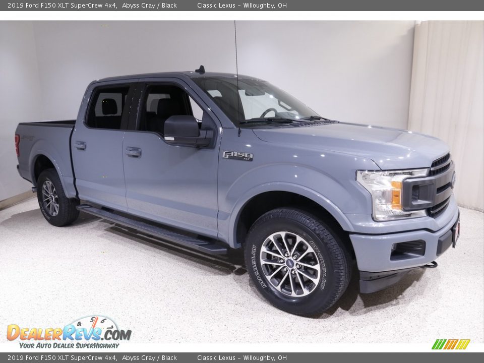 2019 Ford F150 XLT SuperCrew 4x4 Abyss Gray / Black Photo #1