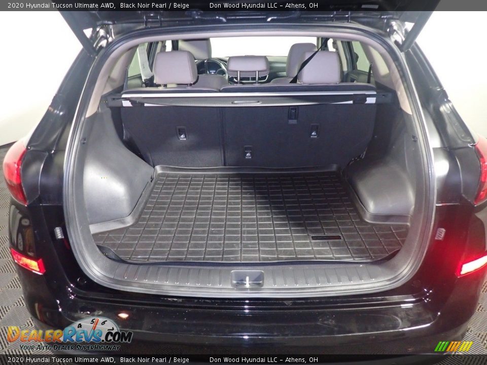 2020 Hyundai Tucson Ultimate AWD Black Noir Pearl / Beige Photo #19
