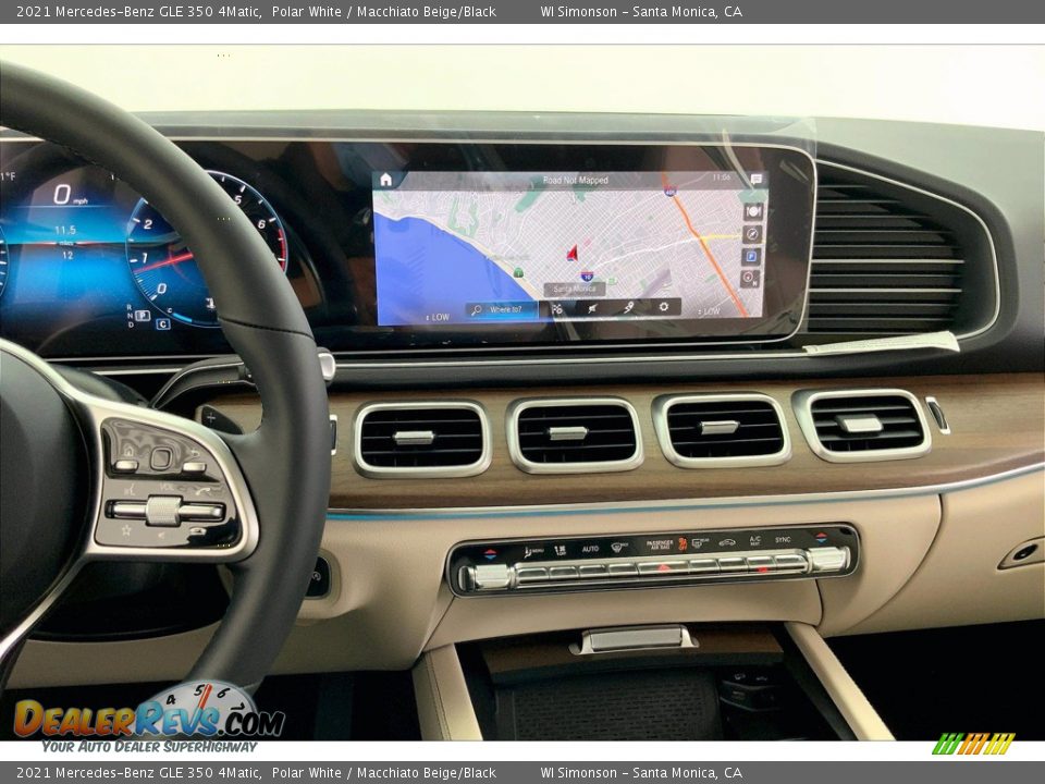 Dashboard of 2021 Mercedes-Benz GLE 350 4Matic Photo #7