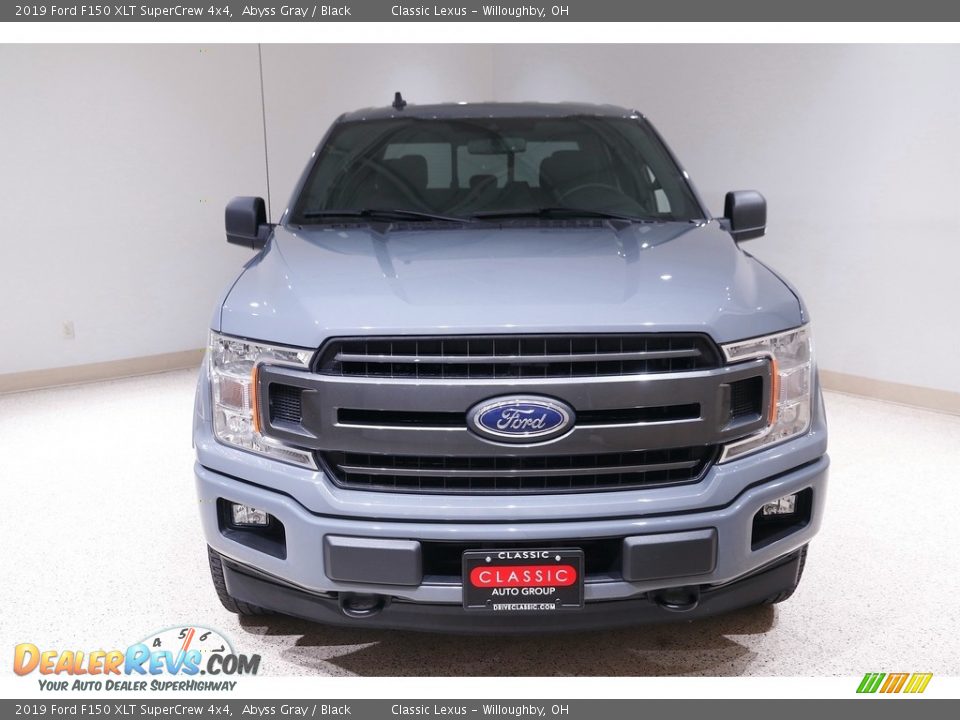 2019 Ford F150 XLT SuperCrew 4x4 Abyss Gray / Black Photo #2
