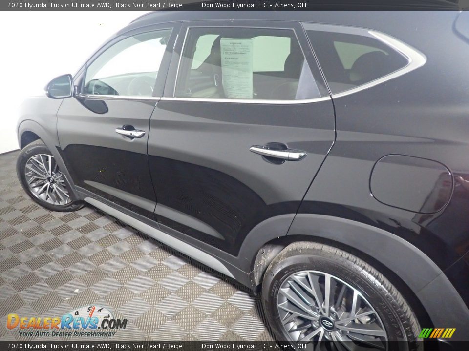 2020 Hyundai Tucson Ultimate AWD Black Noir Pearl / Beige Photo #22