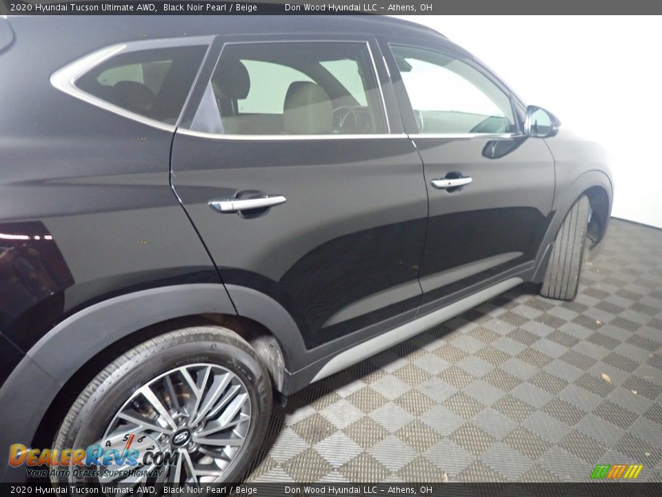 2020 Hyundai Tucson Ultimate AWD Black Noir Pearl / Beige Photo #23