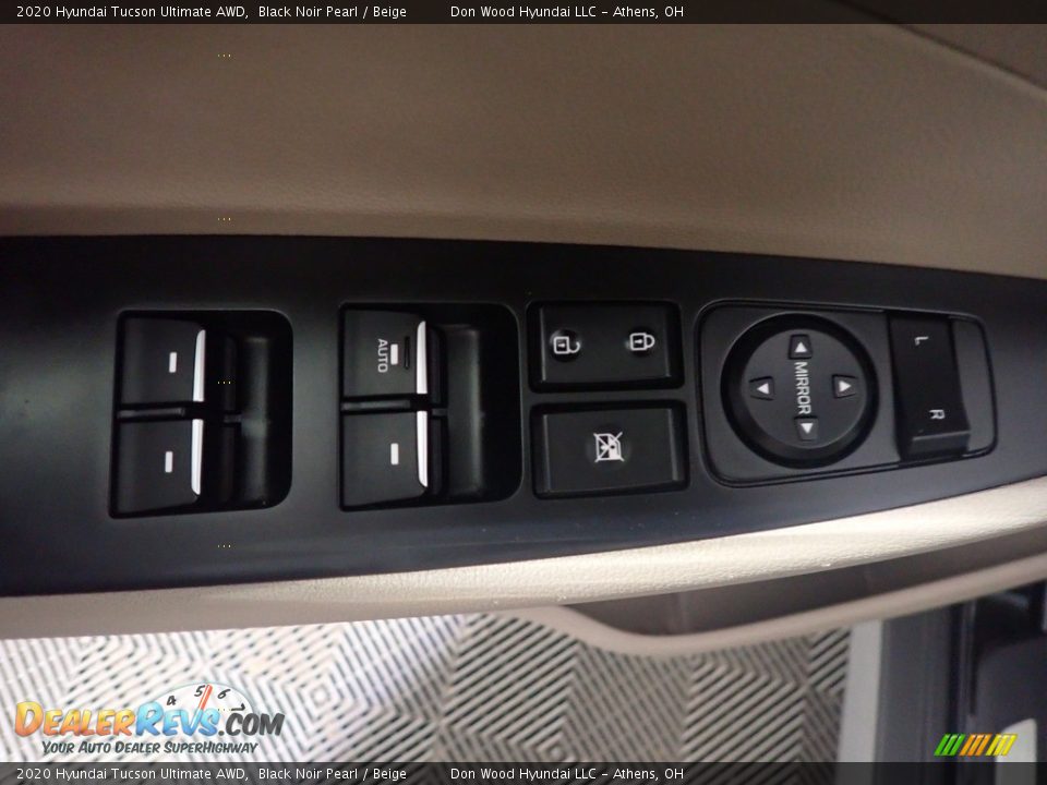 2020 Hyundai Tucson Ultimate AWD Black Noir Pearl / Beige Photo #25