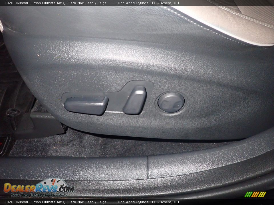 2020 Hyundai Tucson Ultimate AWD Black Noir Pearl / Beige Photo #27