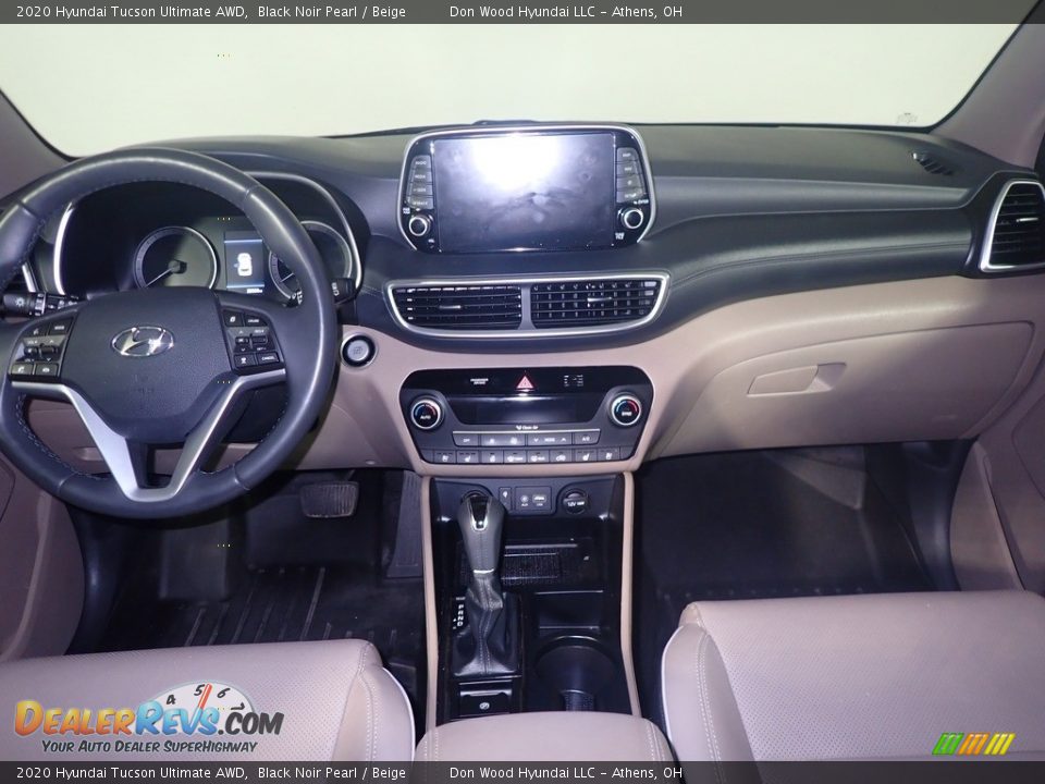 2020 Hyundai Tucson Ultimate AWD Black Noir Pearl / Beige Photo #29