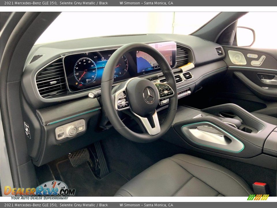 2021 Mercedes-Benz GLE 350 Selenite Grey Metallic / Black Photo #4